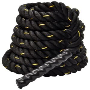 3 Strand Training Rope, Durable Workout Equipment, 40 Ft